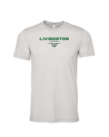 Livingston Lancers HS Football Design - Tri-Blend Shirt