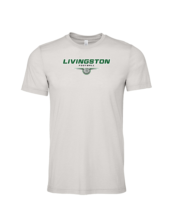 Livingston Lancers HS Football Design - Tri-Blend Shirt