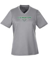 Livingston Lancers HS Football Design - Womens Performance Shirt