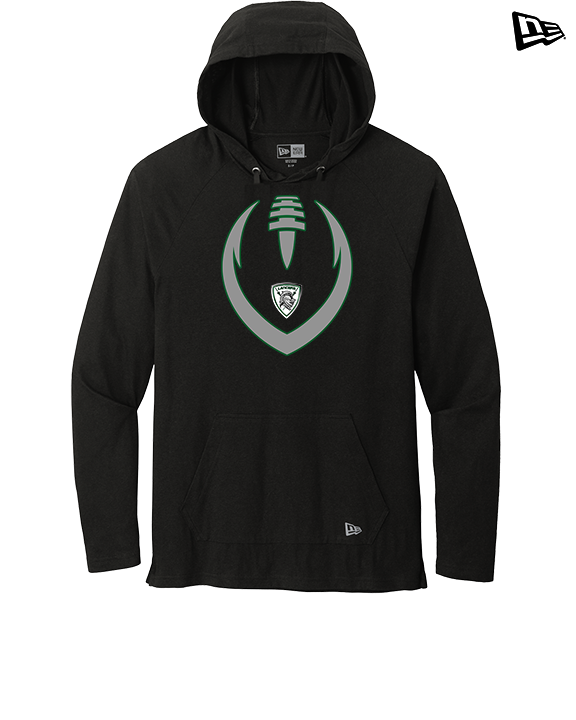 Livingston Lancers HS Football Full Football - New Era Tri-Blend Hoodie