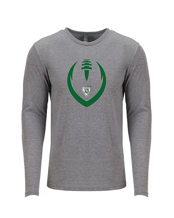 Livingston Lancers HS Football Full Football - Tri-Blend Long Sleeve