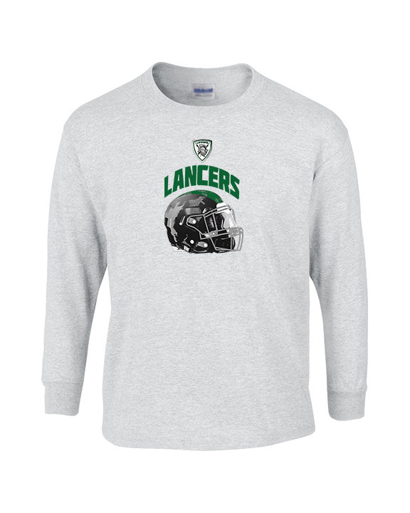 Livingston Lancers HS Football Helmet - Cotton Longsleeve