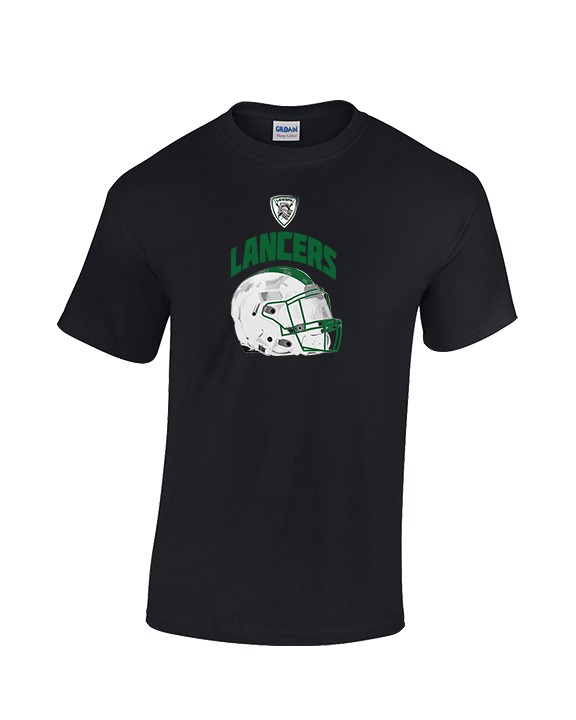 Livingston Lancers HS Football Helmet - Cotton T-Shirt
