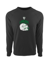 Livingston Lancers HS Football Helmet - Crewneck Sweatshirt