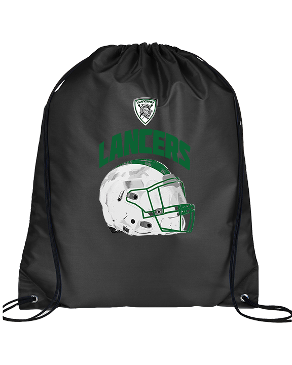 Livingston Lancers HS Football Helmet - Drawstring Bag