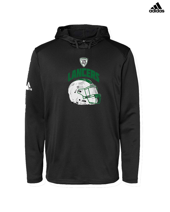 Livingston Lancers HS Football Helmet - Mens Adidas Hoodie