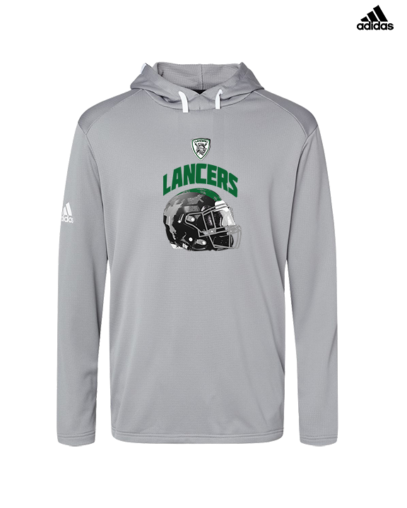 Livingston Lancers HS Football Helmet - Mens Adidas Hoodie