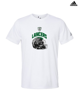 Livingston Lancers HS Football Helmet - Mens Adidas Performance Shirt