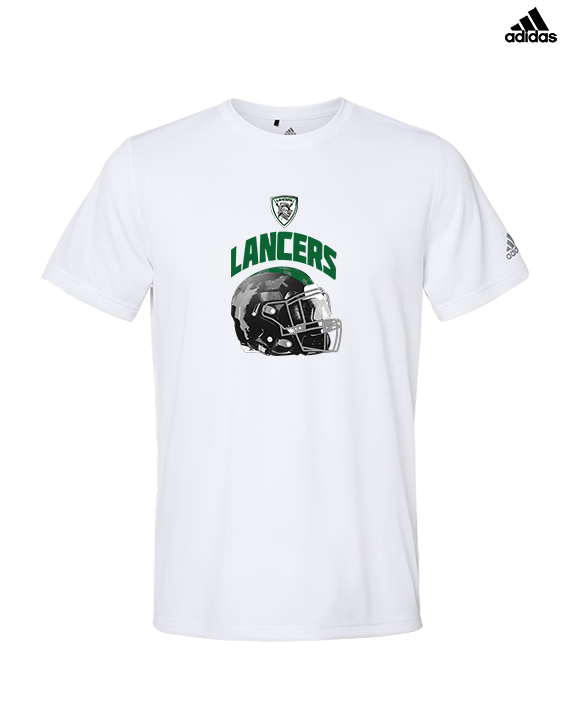 Livingston Lancers HS Football Helmet - Mens Adidas Performance Shirt