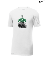 Livingston Lancers HS Football Helmet - Mens Nike Cotton Poly Tee