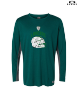 Livingston Lancers HS Football Helmet - Mens Oakley Longsleeve