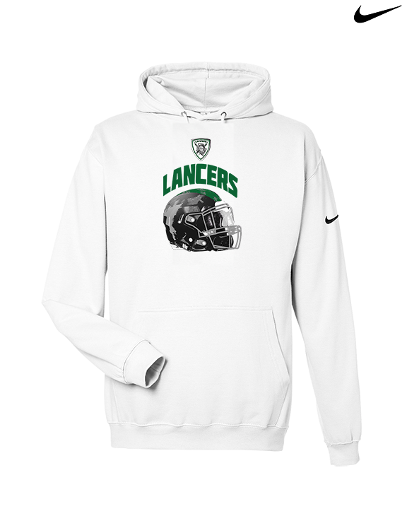 Livingston Lancers HS Football Helmet - Nike Club Fleece Hoodie
