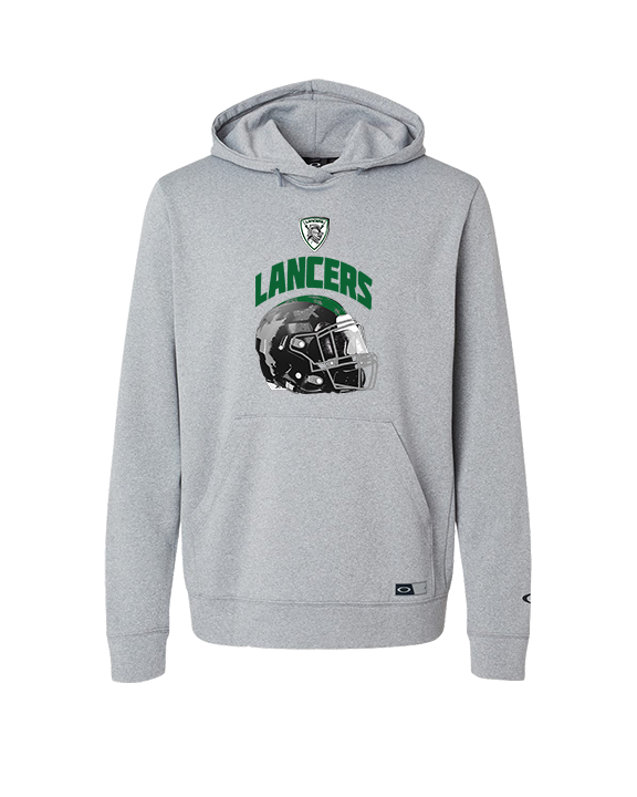 Livingston Lancers HS Football Helmet - Oakley Performance Hoodie