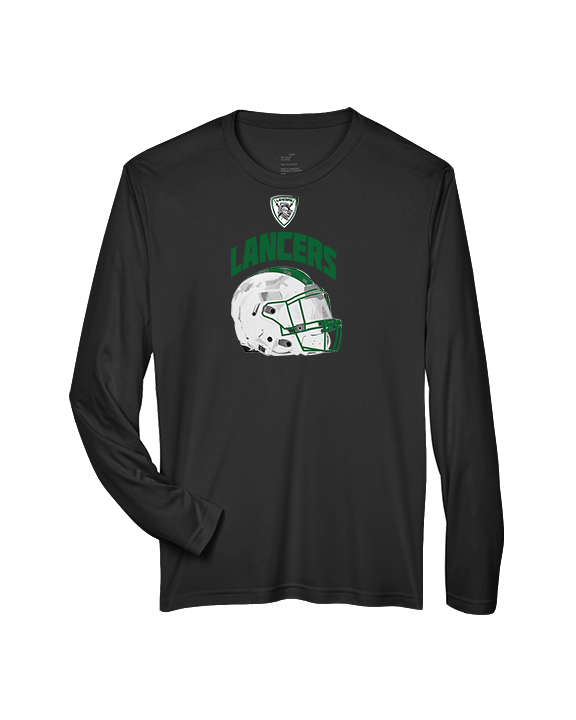 Livingston Lancers HS Football Helmet - Performance Longsleeve