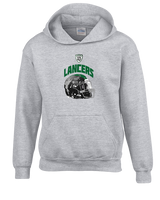 Livingston Lancers HS Football Helmet - Unisex Hoodie