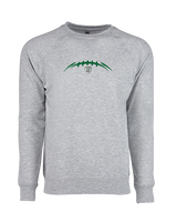 Livingston Lancers HS Football Laces - Crewneck Sweatshirt