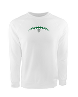 Livingston Lancers HS Football Laces - Crewneck Sweatshirt