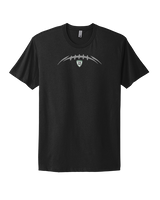 Livingston Lancers HS Football Laces - Mens Select Cotton T-Shirt