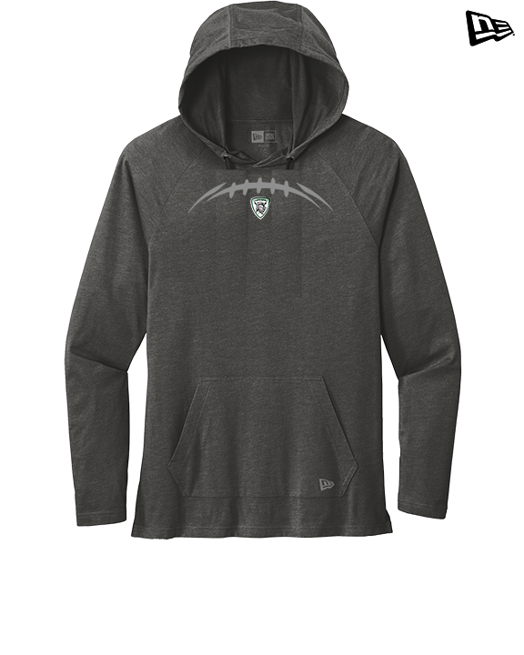 Livingston Lancers HS Football Laces - New Era Tri-Blend Hoodie