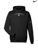 Livingston Lancers HS Football Laces - Nike Club Fleece Hoodie