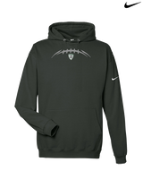 Livingston Lancers HS Football Laces - Nike Club Fleece Hoodie