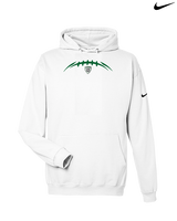 Livingston Lancers HS Football Laces - Nike Club Fleece Hoodie
