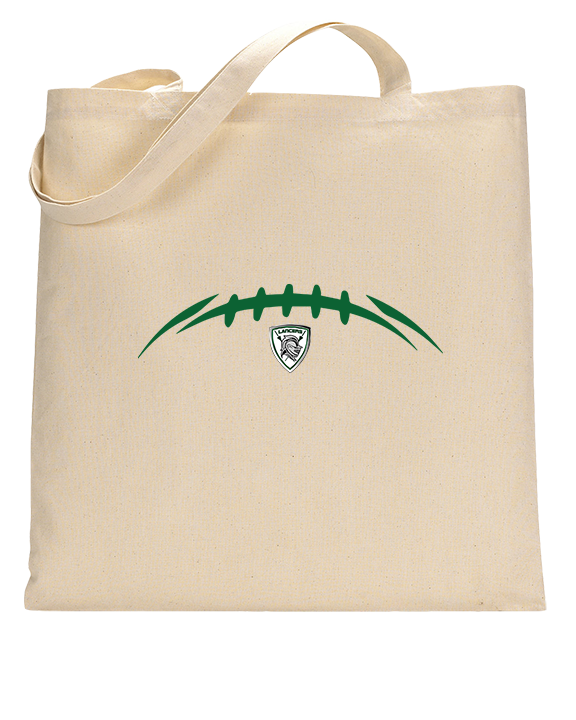 Livingston Lancers HS Football Laces - Tote