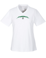 Livingston Lancers HS Football Laces - Womens Performance Shirt