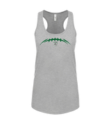 Livingston Lancers HS Football Laces - Womens Tank Top