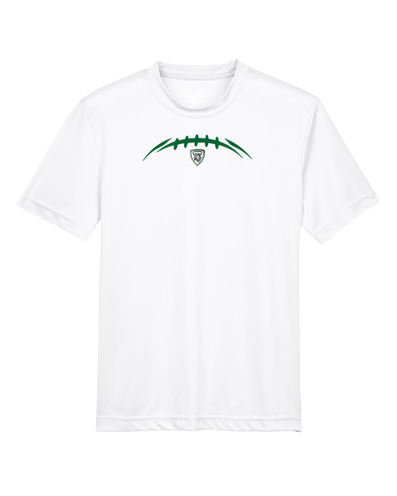 Livingston Lancers HS Football Laces - Youth Performance Shirt