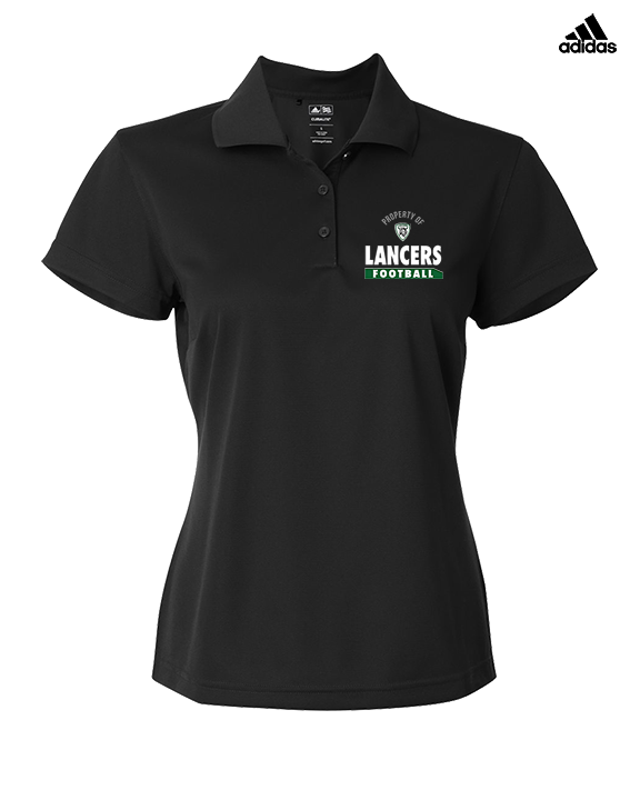 Livingston Lancers HS Football Property - Adidas Womens Polo