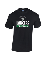 Livingston Lancers HS Football Property - Cotton T-Shirt