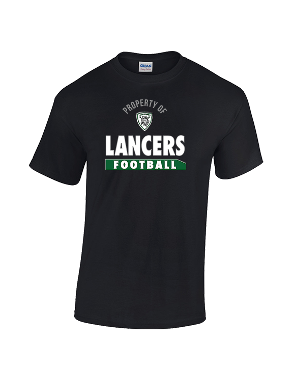 Livingston Lancers HS Football Property - Cotton T-Shirt