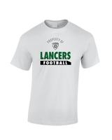 Livingston Lancers HS Football Property - Cotton T-Shirt