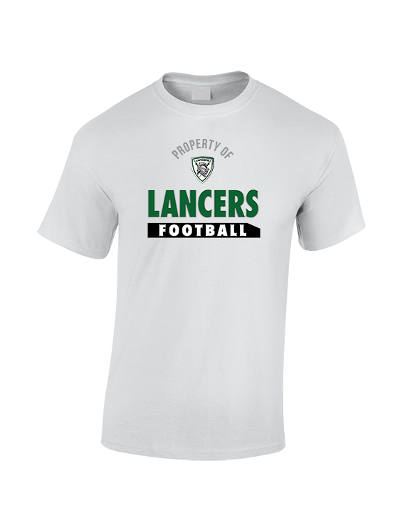 Livingston Lancers HS Football Property - Cotton T-Shirt