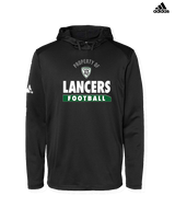 Livingston Lancers HS Football Property - Mens Adidas Hoodie