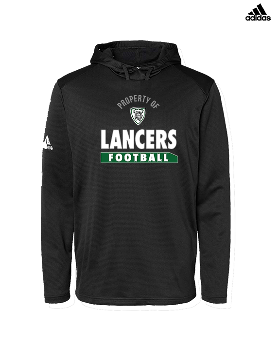 Livingston Lancers HS Football Property - Mens Adidas Hoodie