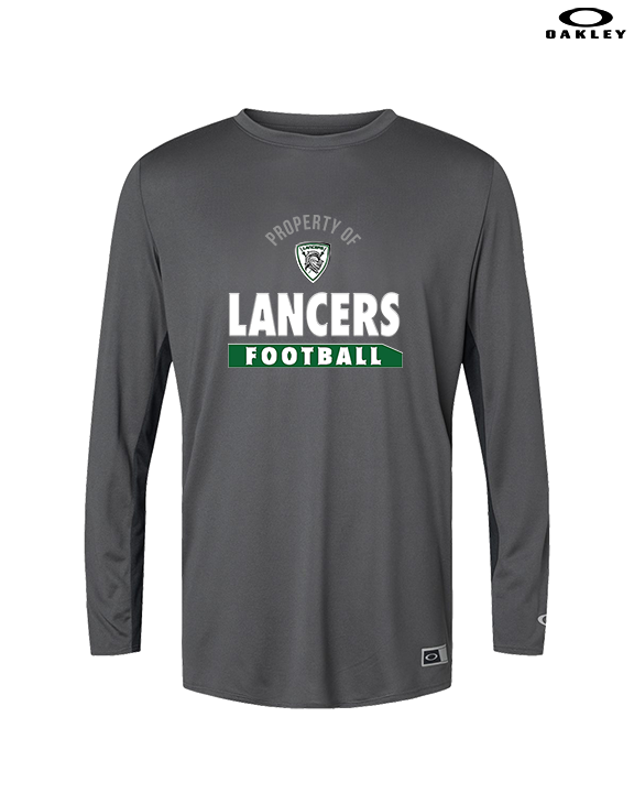 Livingston Lancers HS Football Property - Mens Oakley Longsleeve
