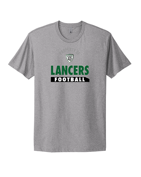 Livingston Lancers HS Football Property - Mens Select Cotton T-Shirt