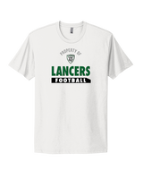 Livingston Lancers HS Football Property - Mens Select Cotton T-Shirt