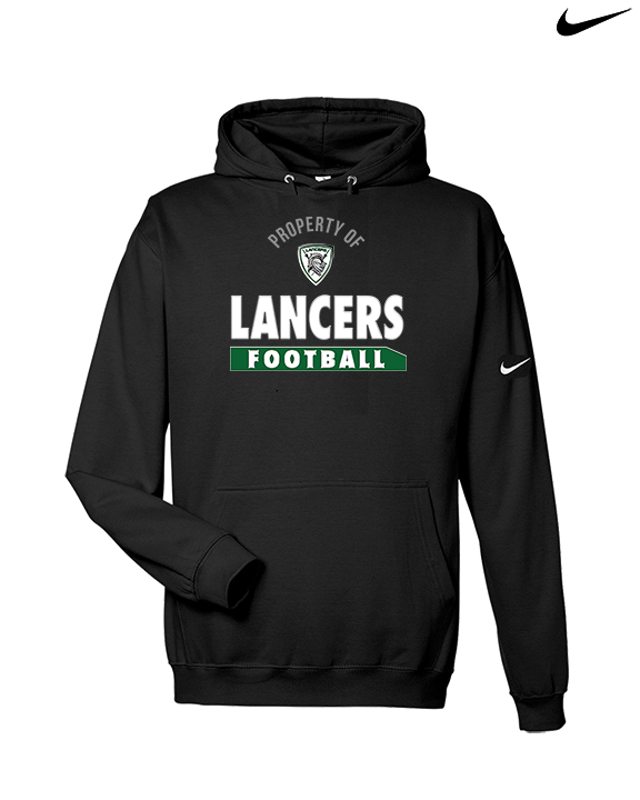 Livingston Lancers HS Football Property - Nike Club Fleece Hoodie