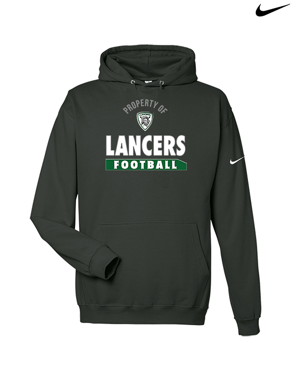 Livingston Lancers HS Football Property - Nike Club Fleece Hoodie