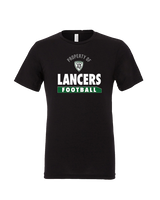Livingston Lancers HS Football Property - Tri-Blend Shirt