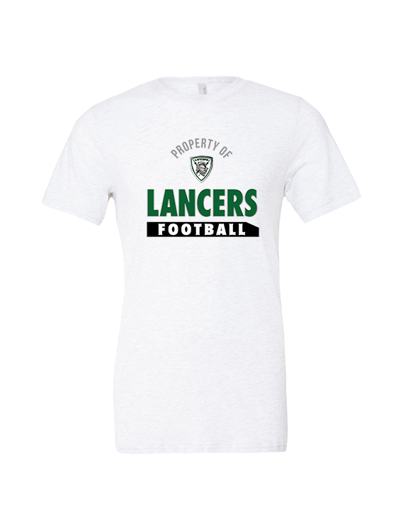 Livingston Lancers HS Football Property - Tri-Blend Shirt