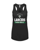 Livingston Lancers HS Football Property - Womens Tank Top