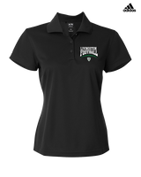 Livingston Lancers HS Football School Football - Adidas Womens Polo