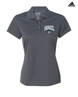 Livingston Lancers HS Football School Football - Adidas Womens Polo