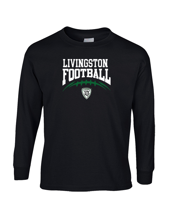 Livingston Lancers HS Football School Football - Cotton Longsleeve