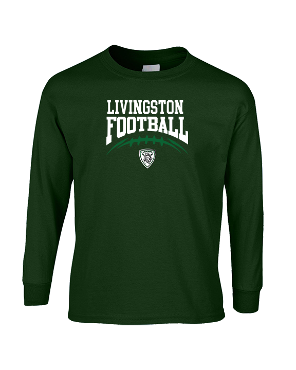 Livingston Lancers HS Football School Football - Cotton Longsleeve