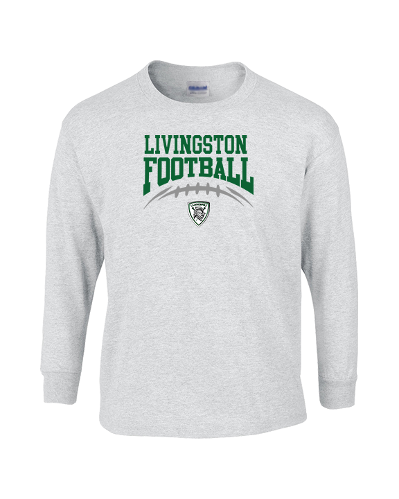 Livingston Lancers HS Football School Football - Cotton Longsleeve